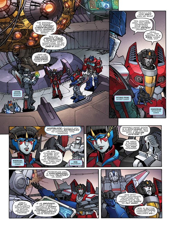 Preview Transformers Unicron 3 Comic Book  (4 of 4)